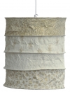 Lokta Lampenschirm Calais natur-gold