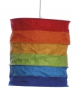 Lokta Lampenschirm Regenbogen