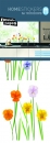 FELDBLUMEN  Fenstersticker